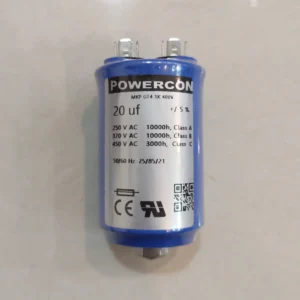20uF Motor Run Capacitor | MKP AC Capacitor | 450V | 50/60Hz