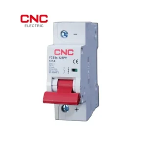 DC 1 Pole MCB 500V 125A | YCB8-125PV Miniature Circuit Breaker | Reliable Protection