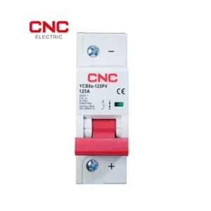 DC 1 Pole MCB 500V 125A | YCB8-125PV Miniature Circuit Breaker | Reliable Protection