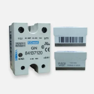 Crouzet 84137120 GN Series Single Phase SSR - 50A 660VAC 4-32VDC