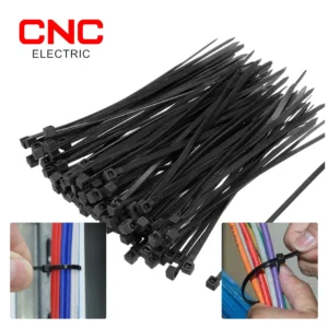 Self-locking Nylon Cable Ties (Pack of 100) | Strong & Durable | Multi-Size Pack