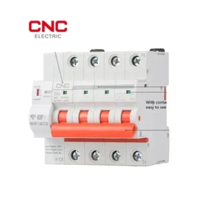 Wi-Fi 4 Pole Circuit Breaker 100A | Remote Control & App Monitoring | YCB9ZF-100W