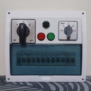 12 Way Electrical Distribution Box (DB) Enclosure - Surface Mount - Modular Design