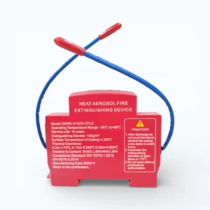 Automatic Fire Extinguisher Device & Fire Extinguisher Breaker – DIN Rail Mount for Electrical Cabinets & Server Racks