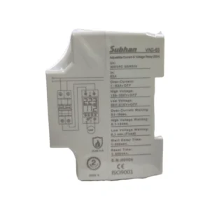 Subhan VAG-63 Digital Adjustable 63A Over/Under Voltage and Over Current Protection Relay