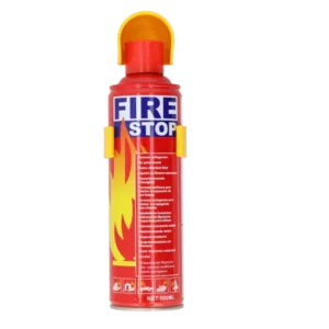 FIRE STOP – Your Compact Firefighting Companion (500ml) Portable Aerosol Fire Extinguisher for Home, Car & Office