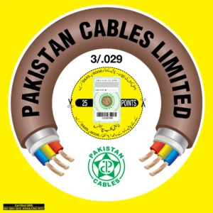 3/.029 Copper Wire 250/440V Pakistan Cables 90m Electrical Wiring Cable