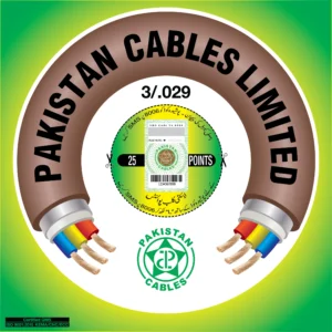 3/.029 Copper Wire 250/440V Pakistan Cables 90m Electrical Wiring Cable
