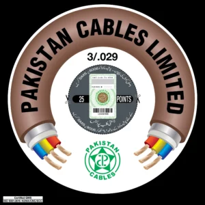 3/.029 Copper Wire 250/440V Pakistan Cables 90m Electrical Wiring Cable