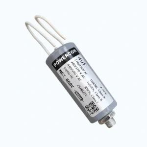 Powercon 4uF Capacitor 450V AC MKP Capacitor for Electrical & Lighting Applications