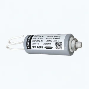 Powercon 4uF Capacitor 450V AC MKP Capacitor for Electrical & Lighting Applications