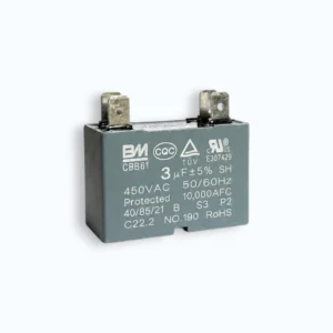 3uF 450V AC Motor Run Capacitor – Premium Quality for Ceiling Fans & Air Conditioners